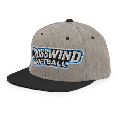 Snapback Hat | SW Kansas Crosswind | Shield Logo