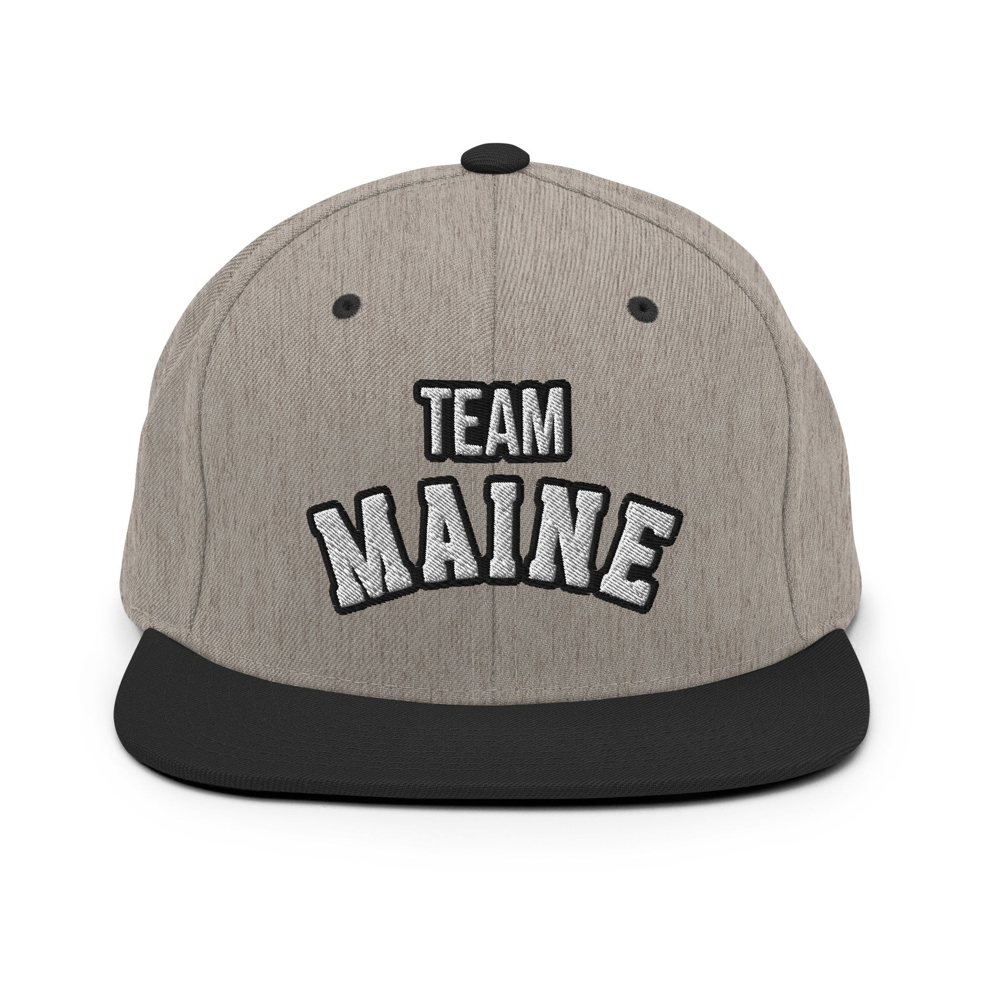 Snapback Hat | Team Maine | Arch Mark Logo