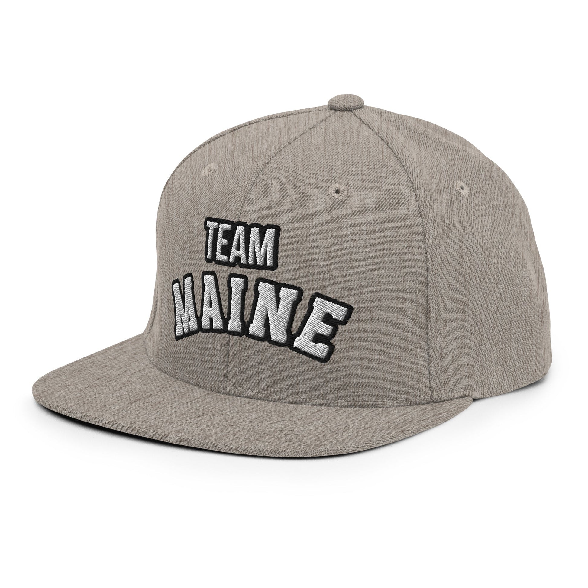 Snapback Hat | Team Maine | Arch Mark Logo