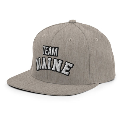 Snapback Hat | Team Maine | Arch Mark Logo
