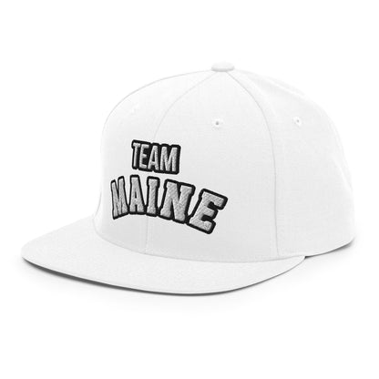 Snapback Hat | Team Maine | Arch Mark Logo