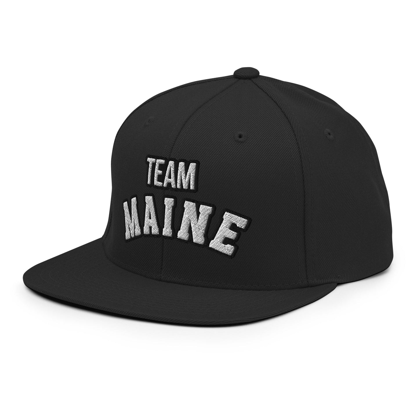 Snapback Hat | Team Maine | Arch Mark Logo