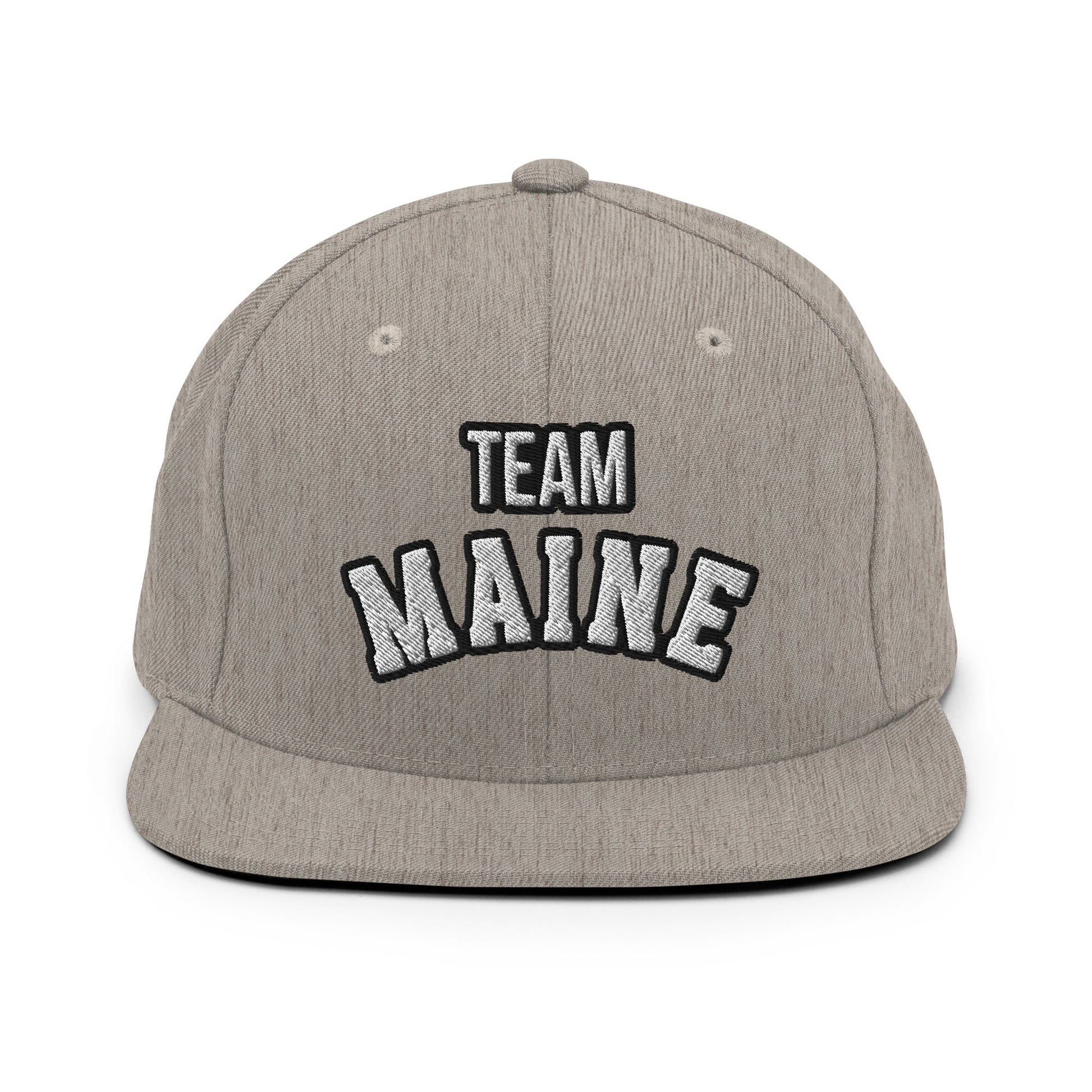 Snapback Hat | Team Maine | Arch Mark Logo