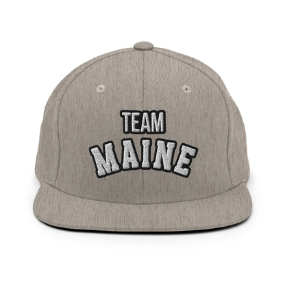 Snapback Hat | Team Maine | Arch Mark Logo