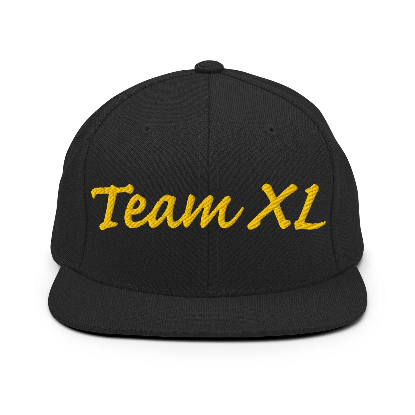 Snapback Hat | Team XL | Modern Script Logo