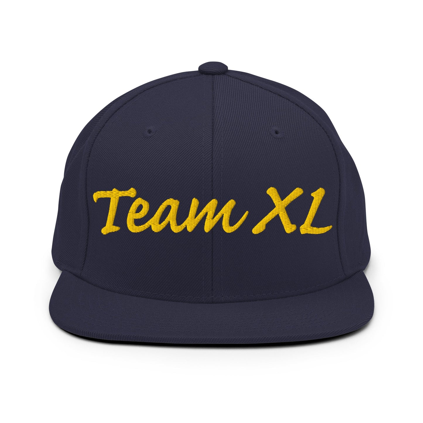 Snapback Hat | Team XL | Modern Script Logo