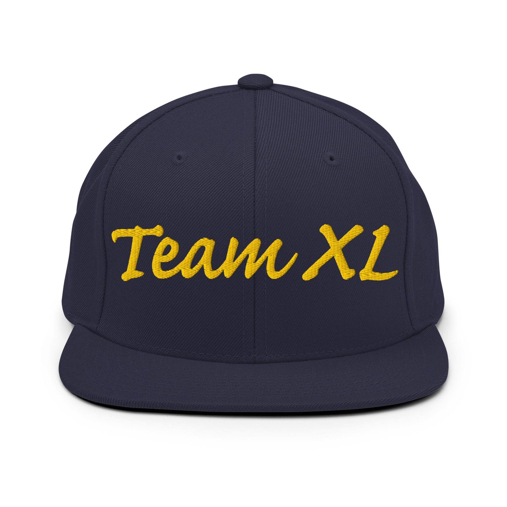 Snapback Hat | Team XL | Modern Script Logo