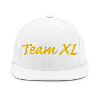 Snapback Hat | Team XL | Modern Script Logo