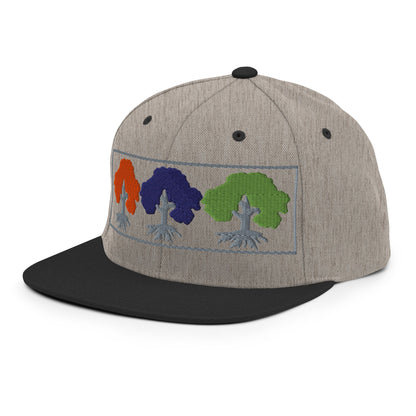 Snapback Hat | TEST WMS Store | Trees Logo