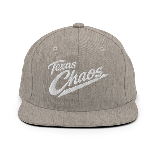 Snapback Hat | Texas Chaos | Crest Logo