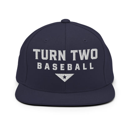 Snapback Hat | Texas Turn Two Baseball | Modern Script Logo