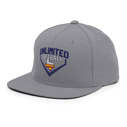 Snapback Hat | Texas Unlimited | Home Plate Logo