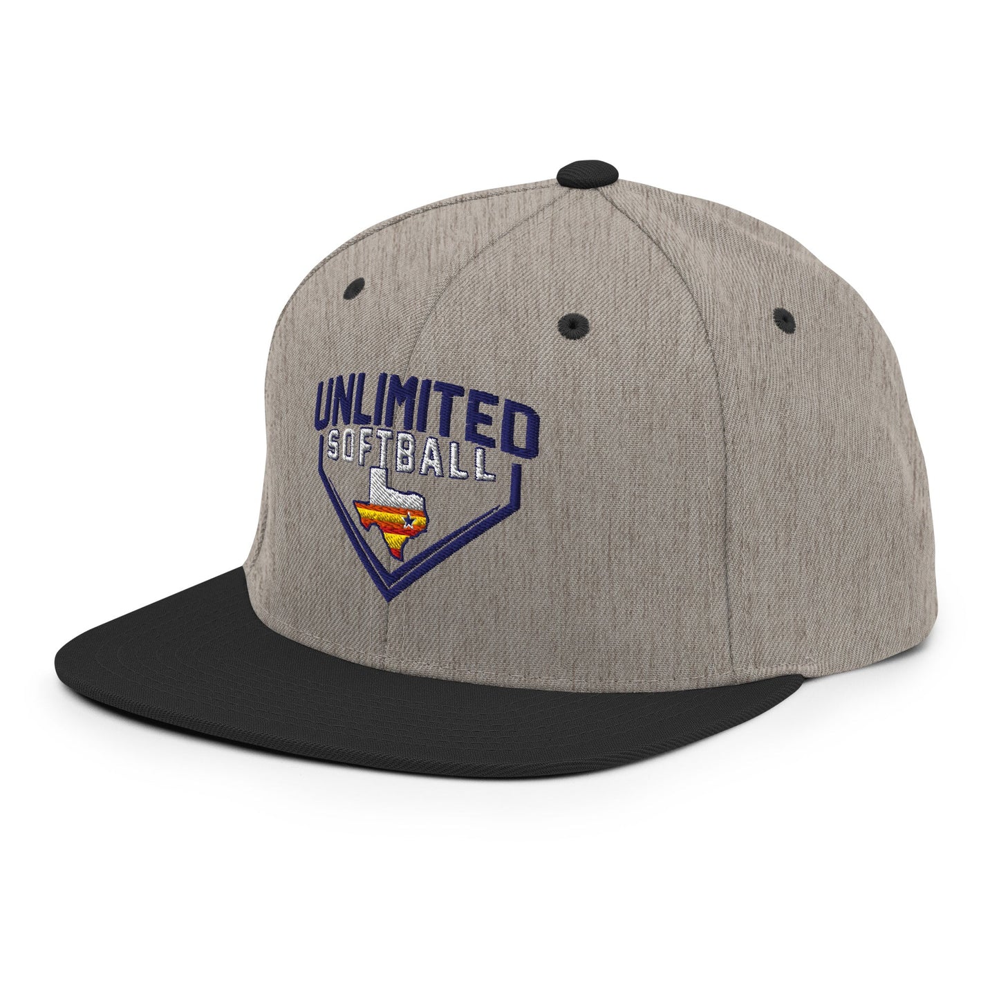 Snapback Hat | Texas Unlimited | Home Plate Logo