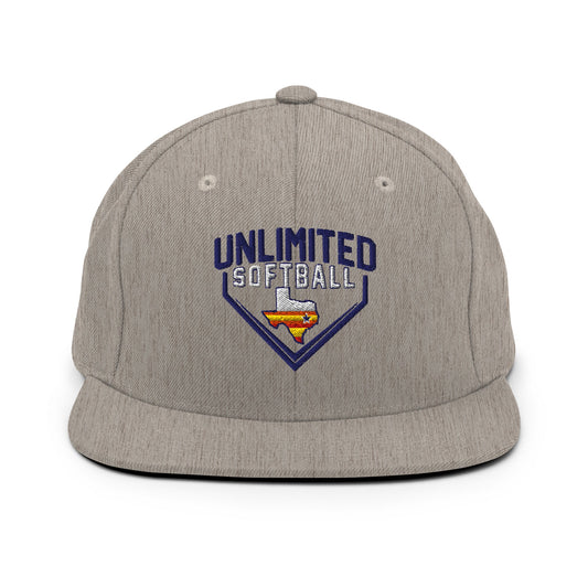 Snapback Hat | Texas Unlimited | Home Plate Logo