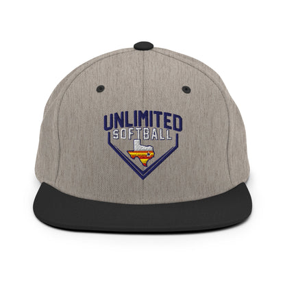 Snapback Hat | Texas Unlimited | Home Plate Logo
