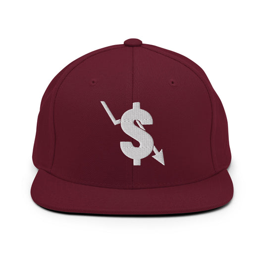 Snapback Hat | The Lowest Bidders | Shield Logo