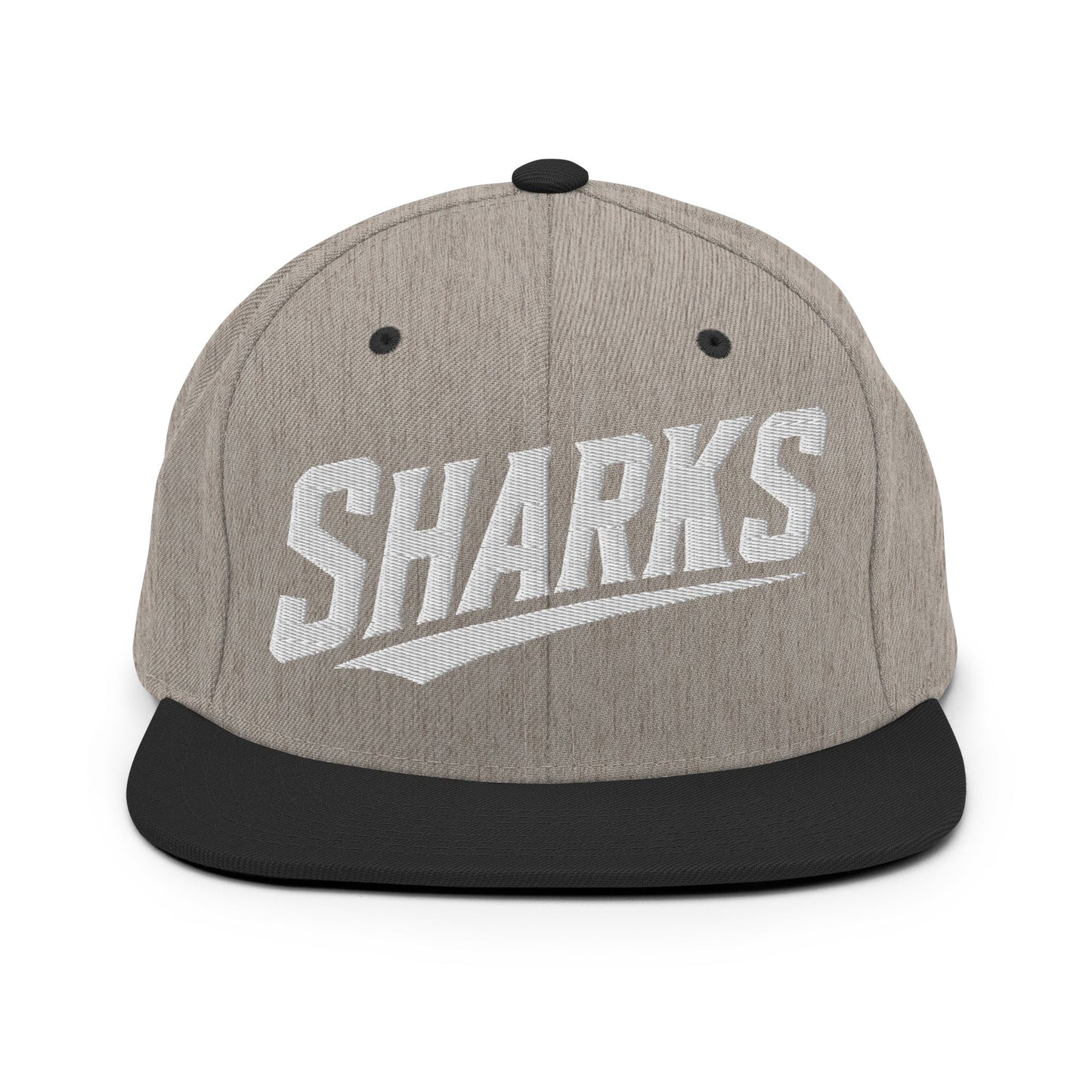 Snapback Hat | The Sharks Baseball Team | Script Logo