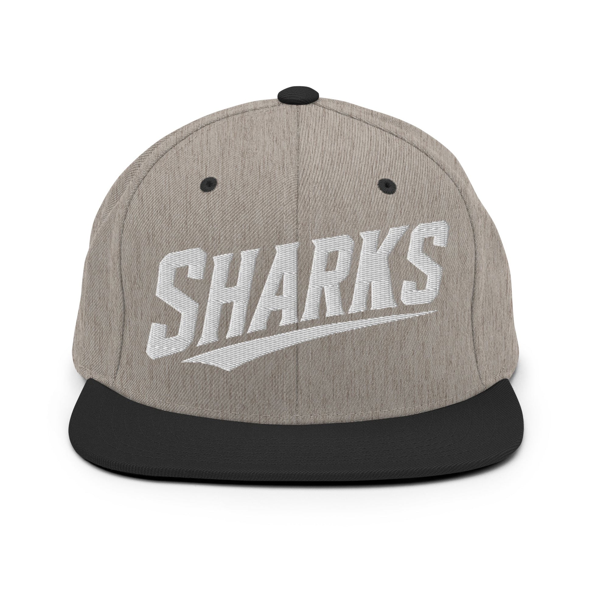 Snapback Hat | The Sharks Baseball Team | Script Logo