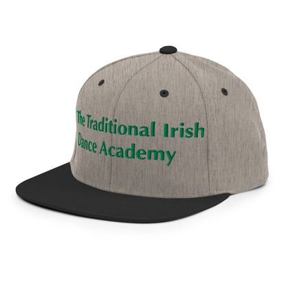 Snapback Hat | The Traditional Irish Dance Academy | Logo