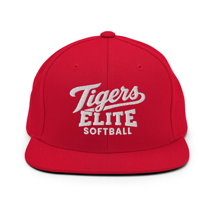 Snapback Hat | Tigers Elite Softball | Emblem Logo