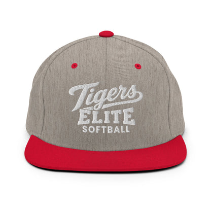 Snapback Hat | Tigers Elite Softball | Emblem Logo