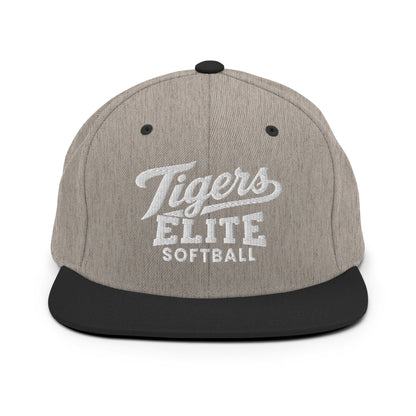 Snapback Hat | Tigers Elite Softball | Emblem Logo