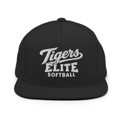 Snapback Hat | Tigers Elite Softball | Emblem Logo