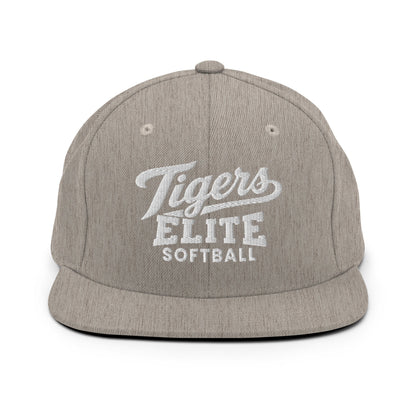 Snapback Hat | Tigers Elite Softball | Emblem Logo