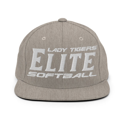 Snapback Hat | Tigers Elite Softball | Modern Script Logo