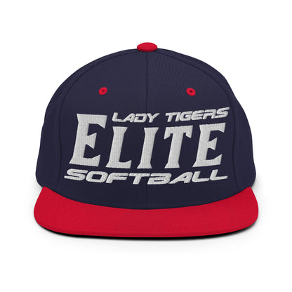 Snapback Hat | Tigers Elite Softball | Modern Script Logo