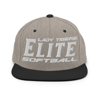 Snapback Hat | Tigers Elite Softball | Modern Script Logo