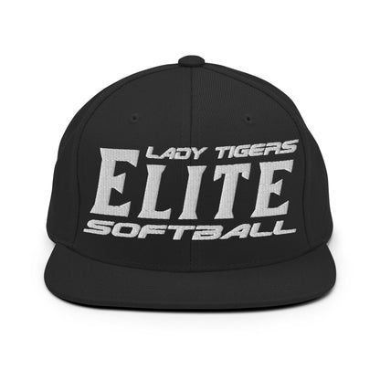 Snapback Hat | Tigers Elite Softball | Modern Script Logo