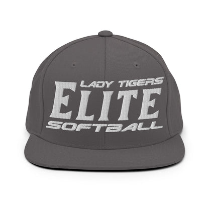 Snapback Hat | Tigers Elite Softball | Modern Script Logo