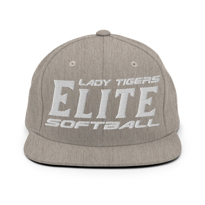 Snapback Hat | Tigers Elite Softball | Modern Script Logo