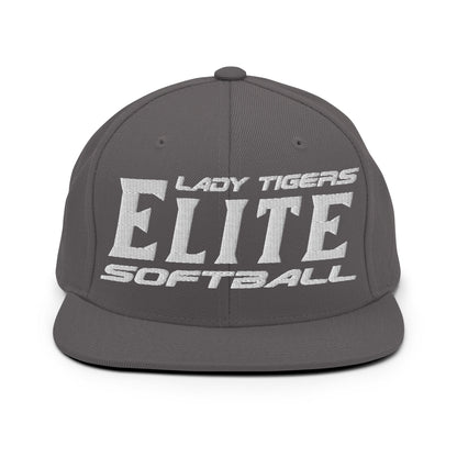 Snapback Hat | Tigers Elite Softball | Modern Script Logo