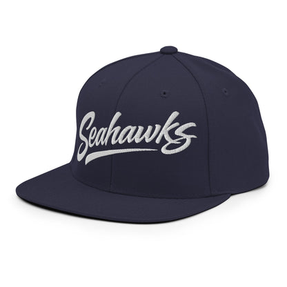 Snapback Hat | Toms River Seahawks | Script Logo