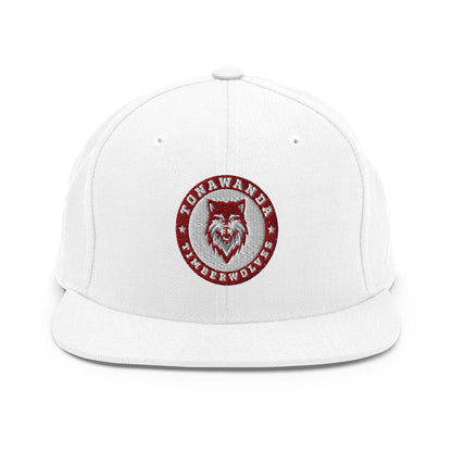 Snapback Hat | Tonawanda High School Track and Field | Mascot Badge Logo