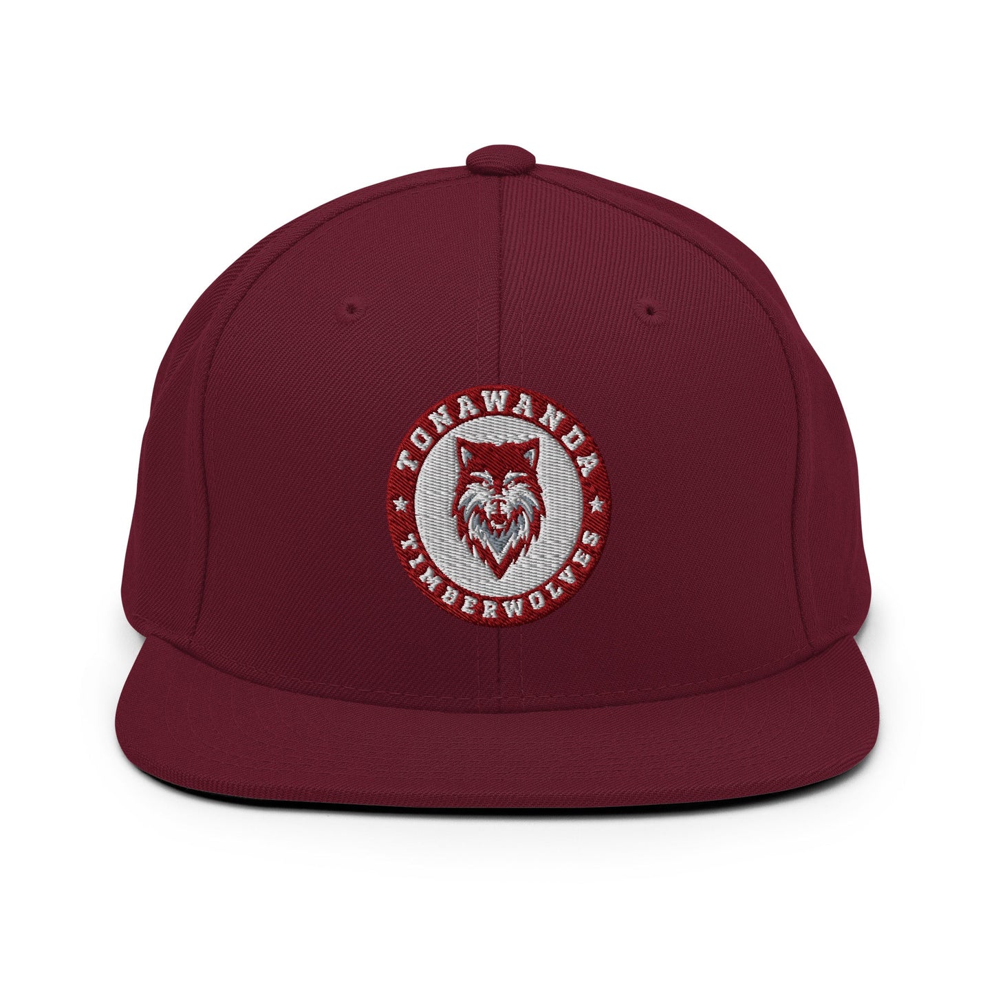 Snapback Hat | Tonawanda High School Track and Field | Mascot Badge Logo