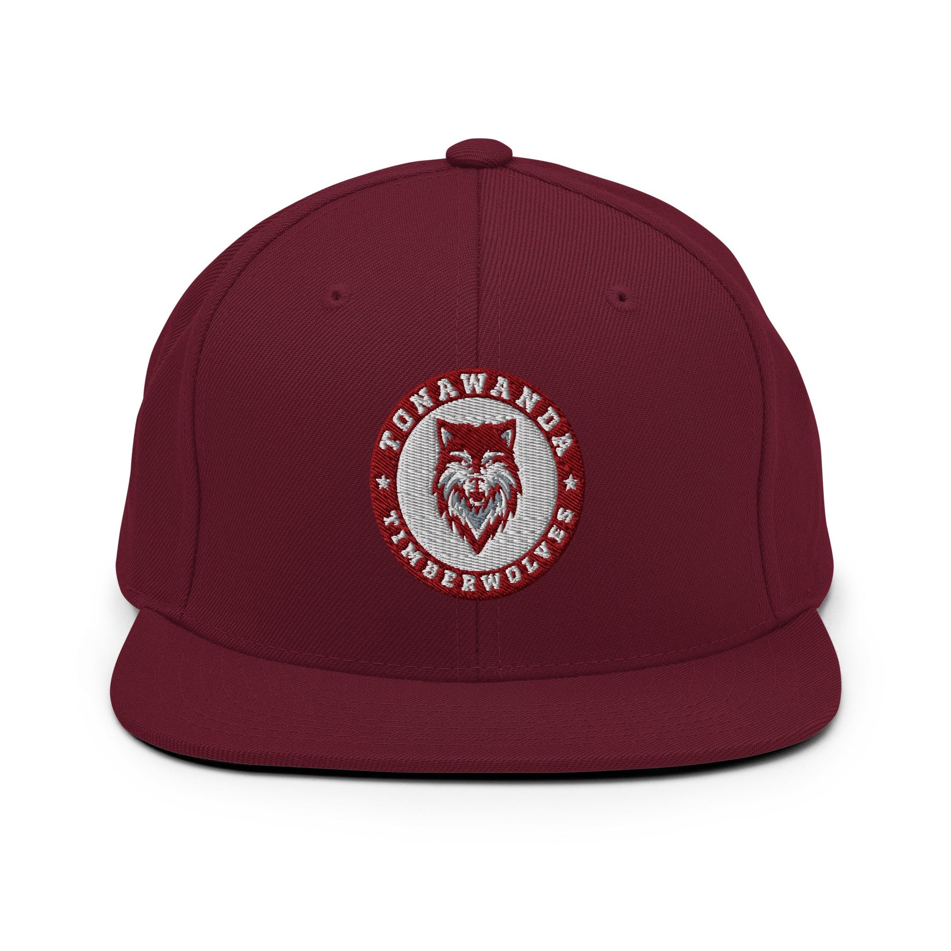 Snapback Hat | Tonawanda High School Track and Field | Mascot Badge Logo