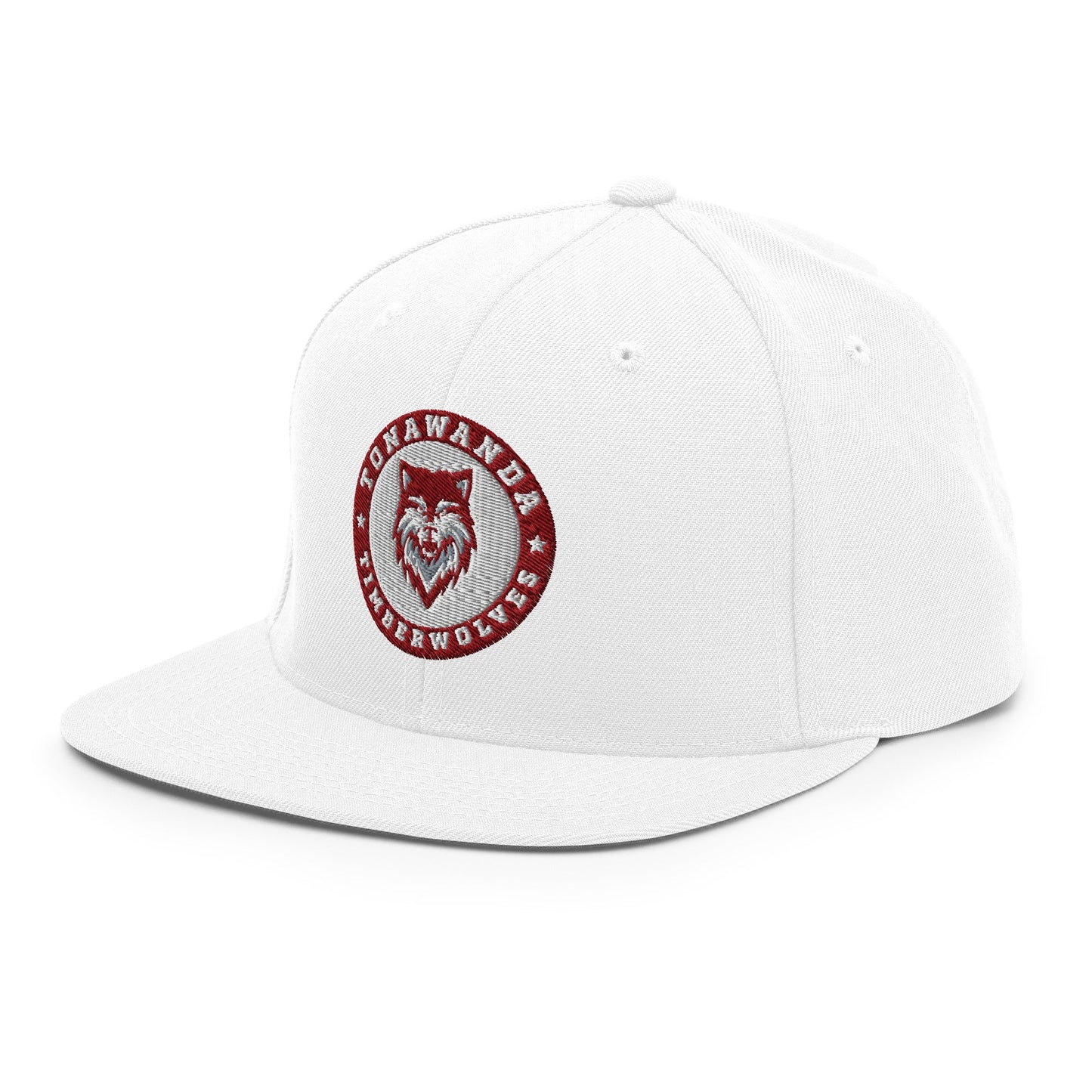 Snapback Hat | Tonawanda High School Track and Field | Mascot Badge Logo
