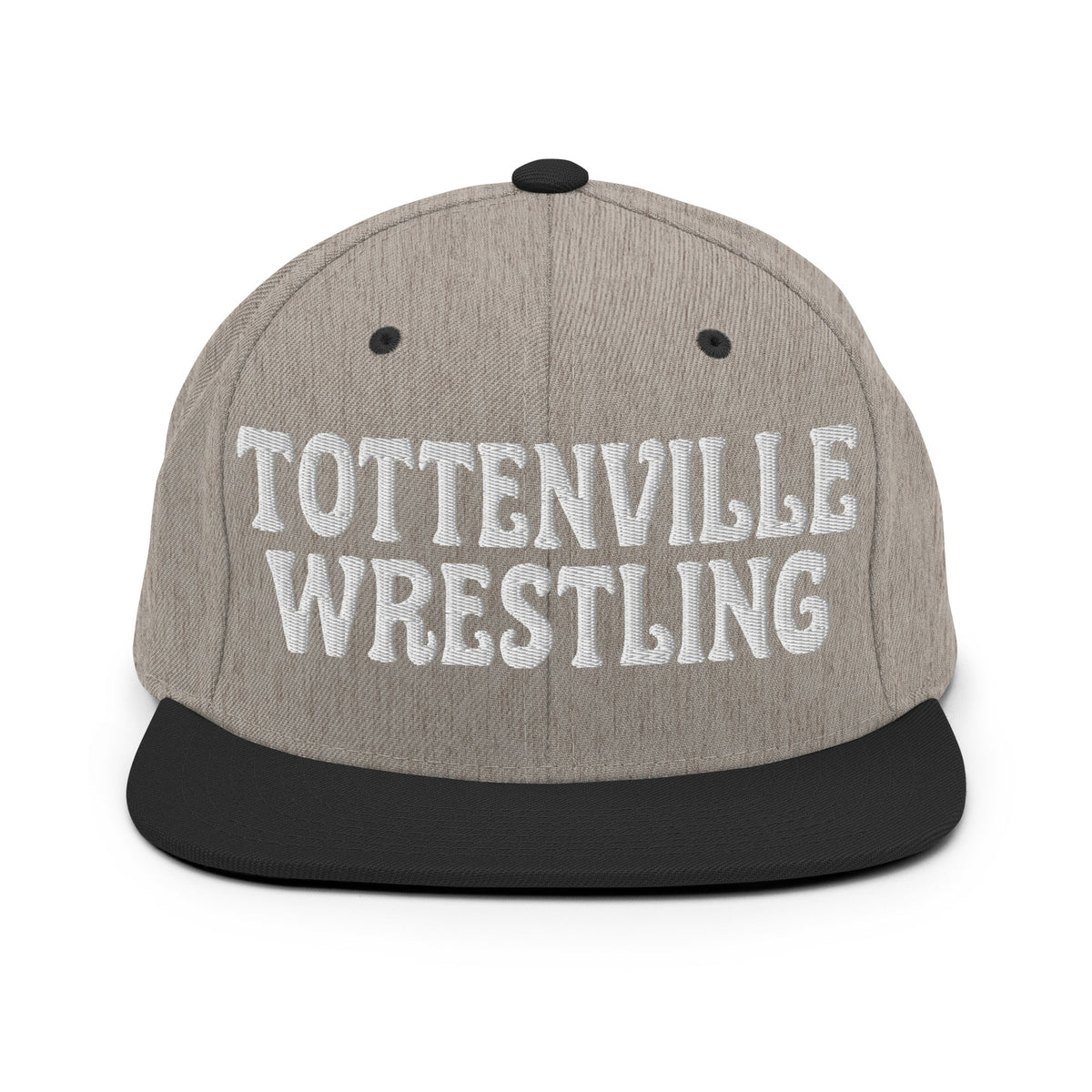 Snapback Hat | Tottenville wrestling club | Crest (Variant) Logo