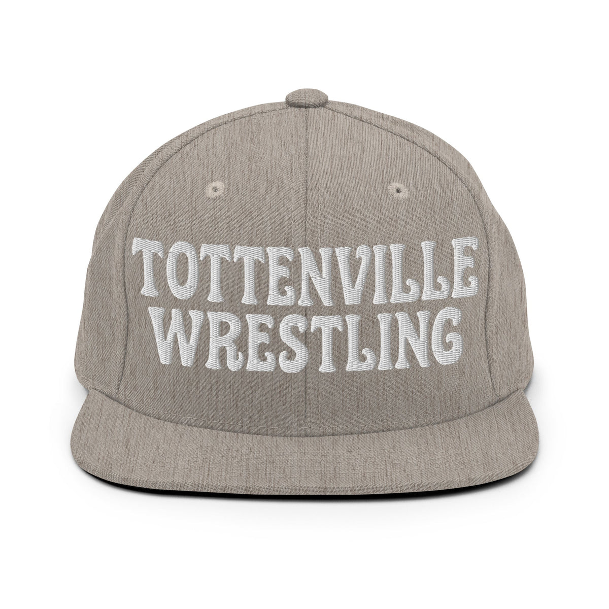 Snapback Hat | Tottenville wrestling club | Crest (Variant) Logo