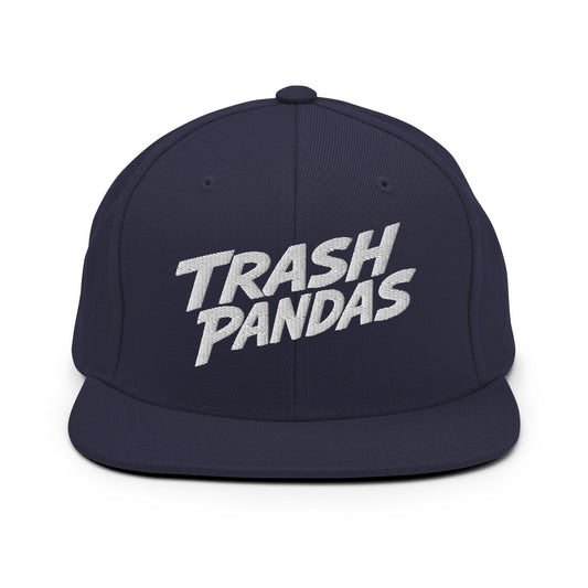 Snapback Hat | Trash Pandas Baseball Organization | Mascot Logo