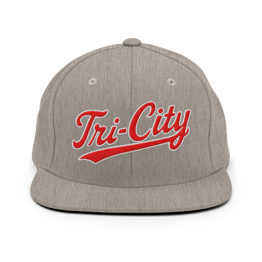 Snapback Hat | Tri - City Baseball | Mark Logo
