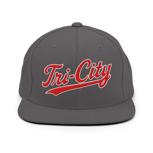 Snapback Hat | Tri - City Baseball | Mark Logo