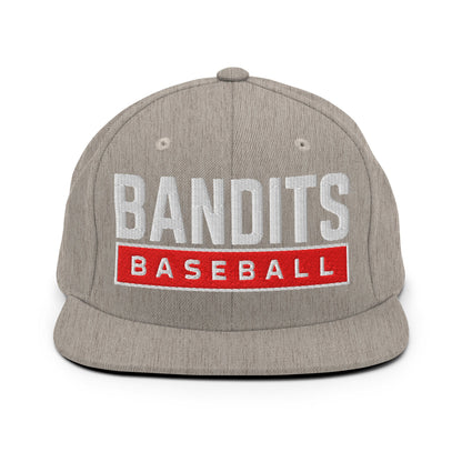 Snapback Hat | Tri - City Baseball | Varsity Script Logo