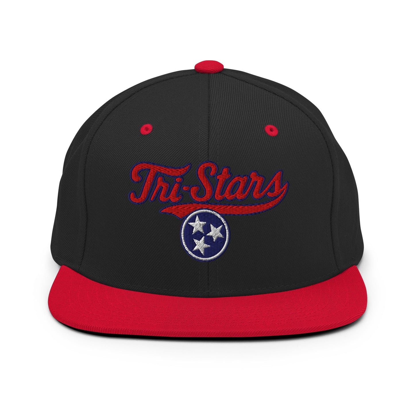 Snapback Hat | Tri - Stars | 3 Stars Logo
