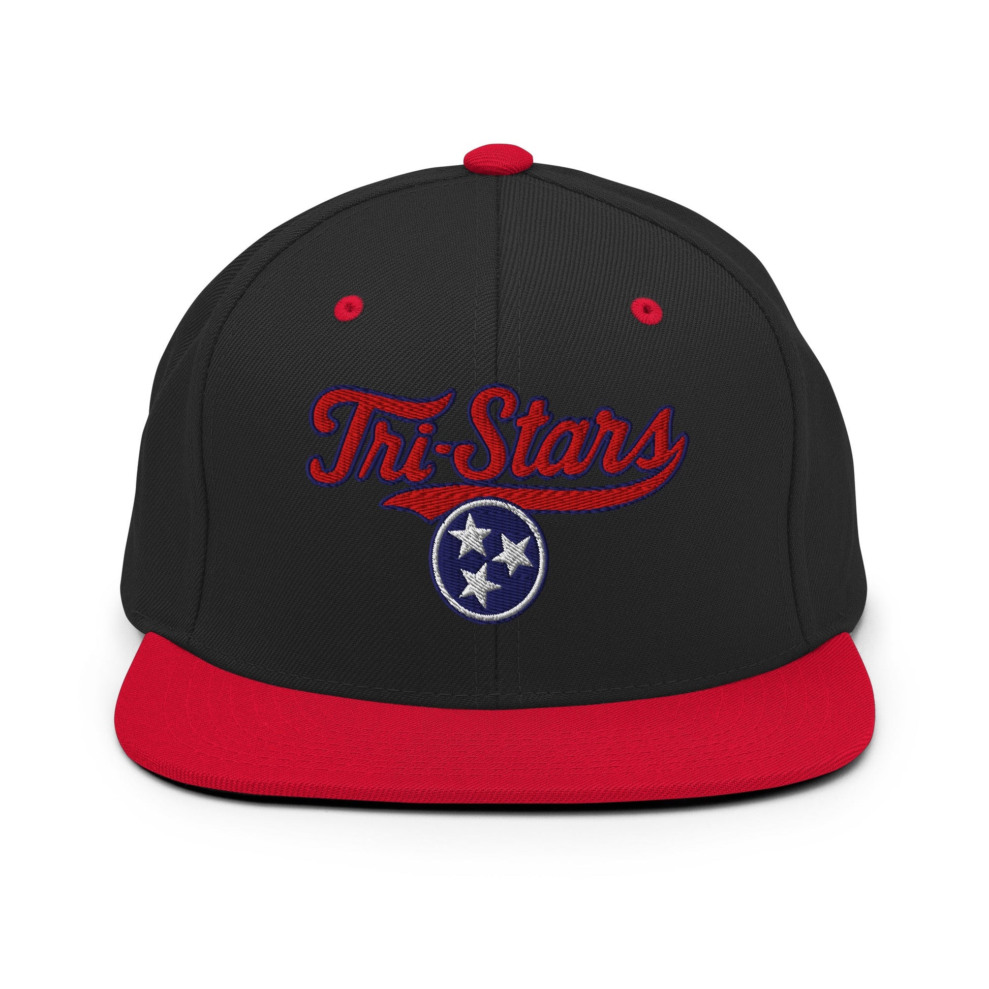 Snapback Hat | Tri - Stars | 3 Stars Logo