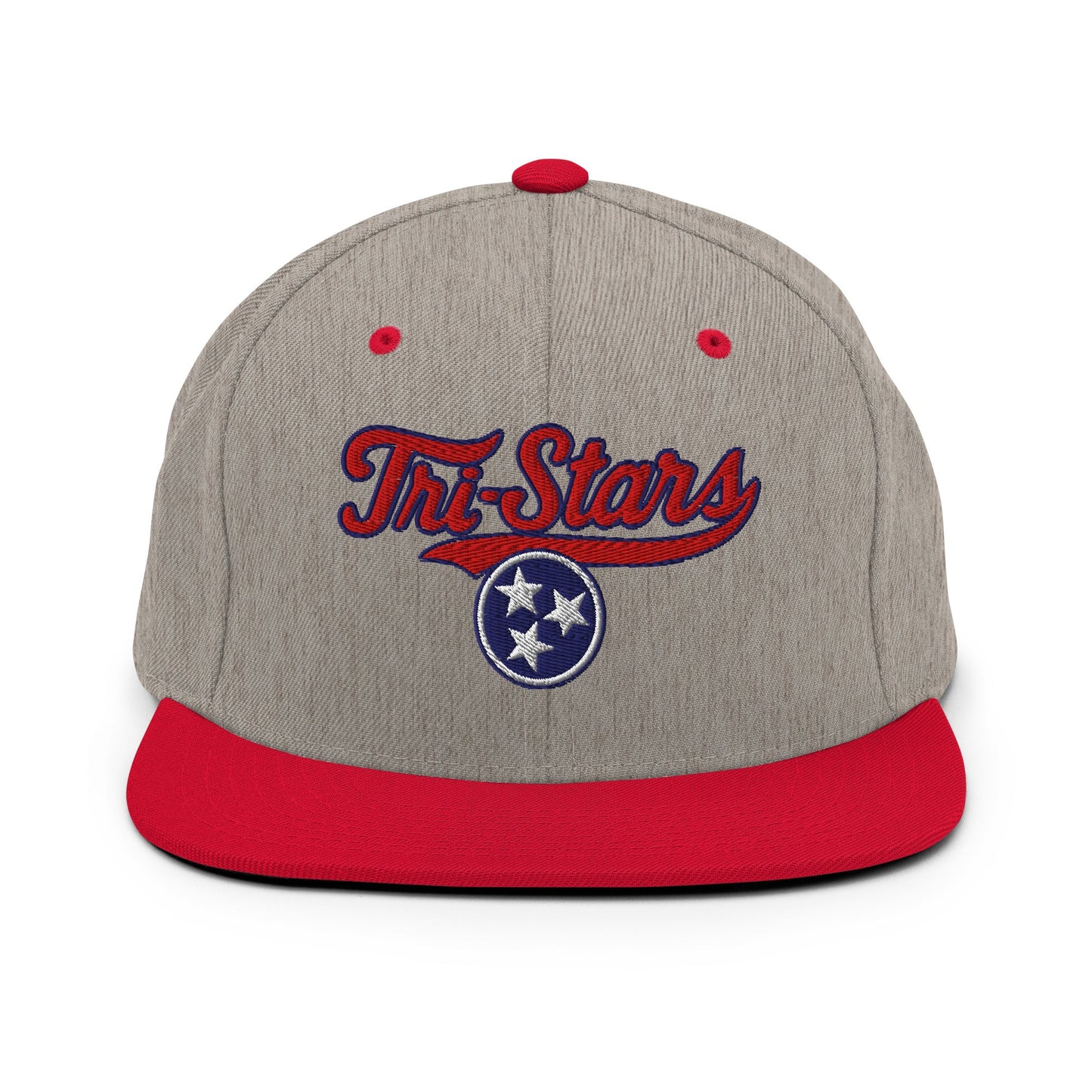 Snapback Hat | Tri - Stars | 3 Stars Logo
