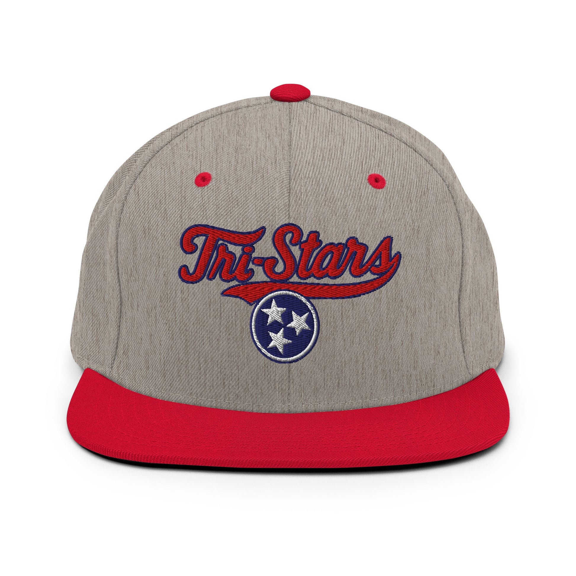 Snapback Hat | Tri - Stars | 3 Stars Logo